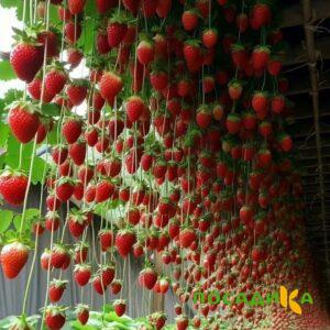 Клубника ампельная Анастасия купить по цене от 370р. в интернет-магазине «Посадика» с доставкой почтой в в Абдулино и по всей России – [изображение №1].